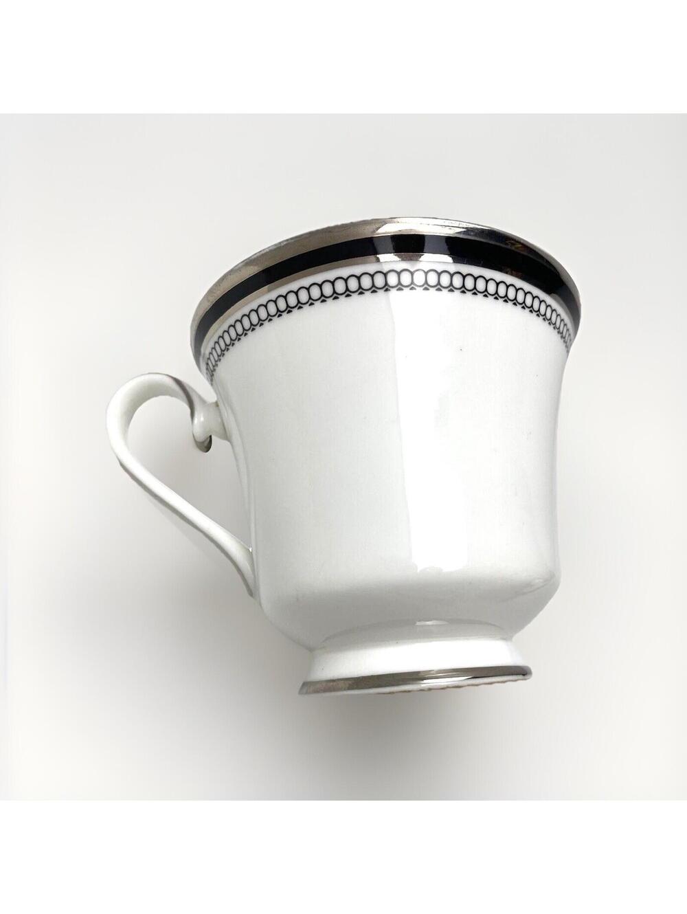 Royal Doulton Tea Cup White "Sarabande" England Collection Bone China Dining